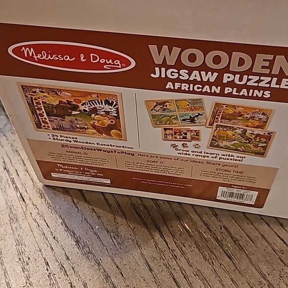 Wooden jigsaw puzzle animals Melissa & Doug - Picture 5 of 6